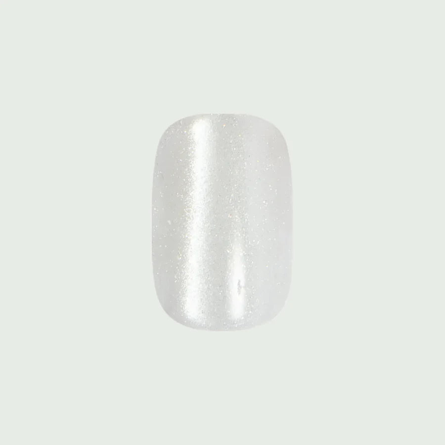 Winter Glitter Velvet - Press-On | Short | Squoval
