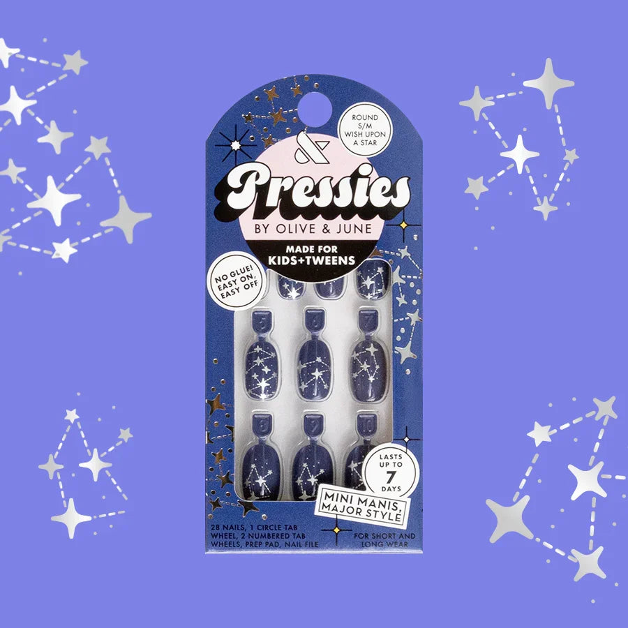 Wish Upon A Star - Pressies | Short Medium | Round