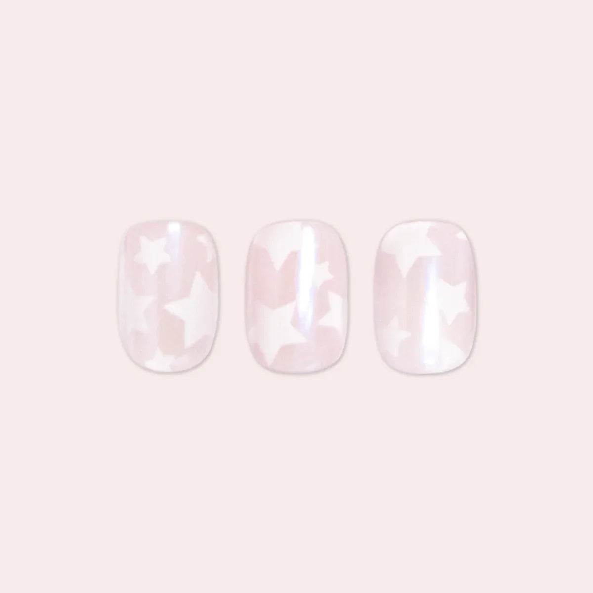 Shimmery Super Star - Press-On | Extra Short | Squoval